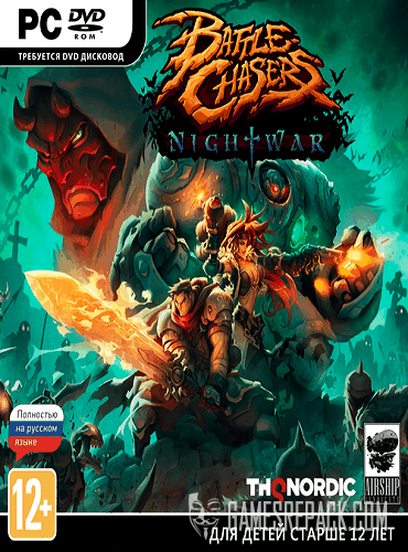 Battle Chasers: Nightwar (THQ Nordic GmbH) (RUS/ENG/MULTI11) [Repack] от R.G. Catalyst